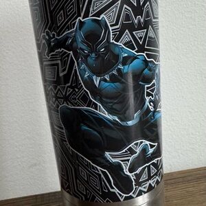 Marvel Black Panther stainless steel vacuum tumbler